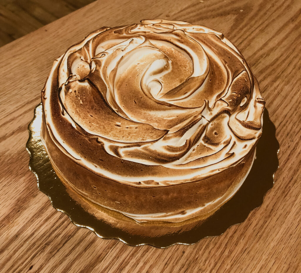 Lemon Meringue cake made gluten free