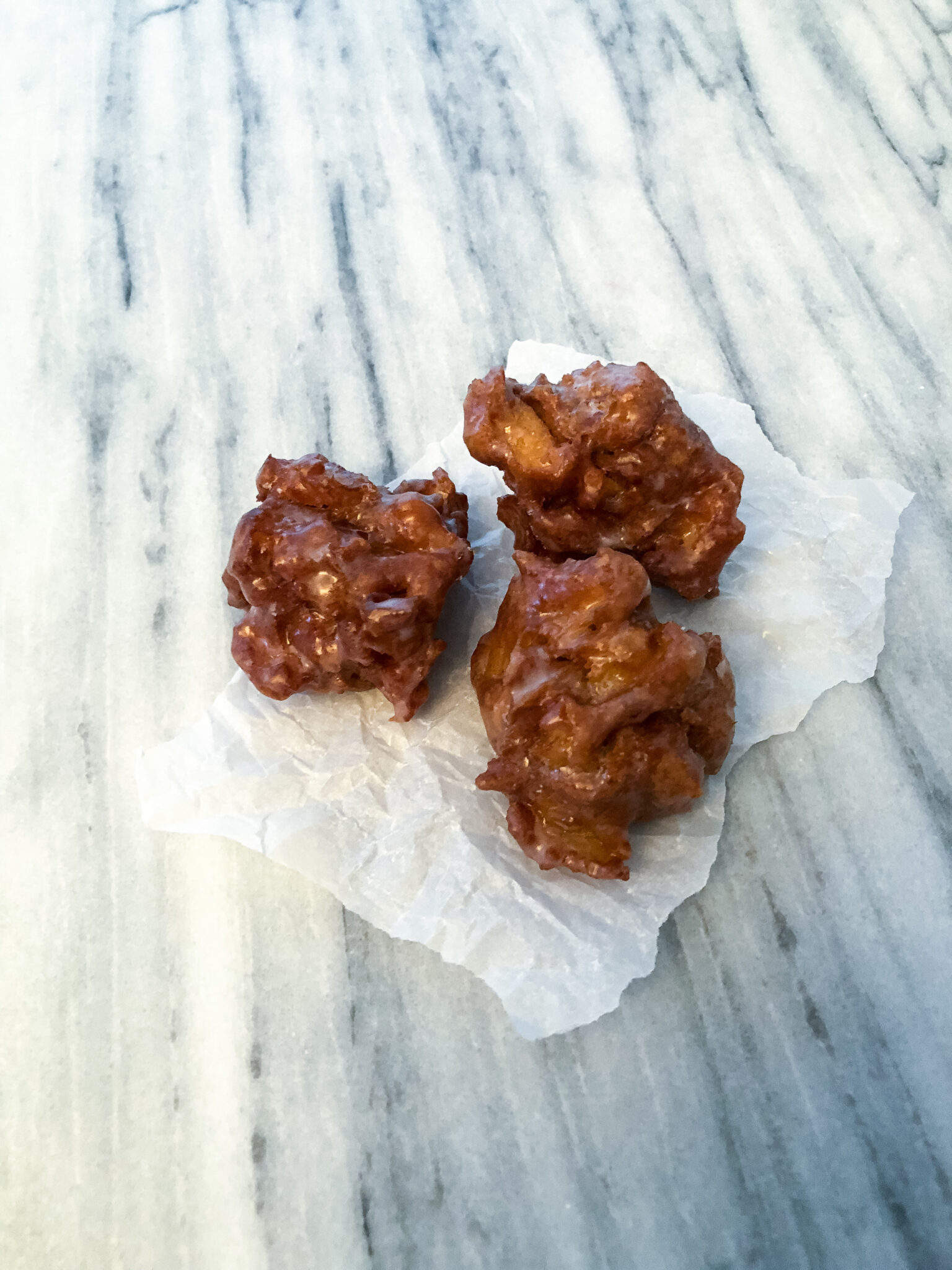 Gluten free apple fritters
