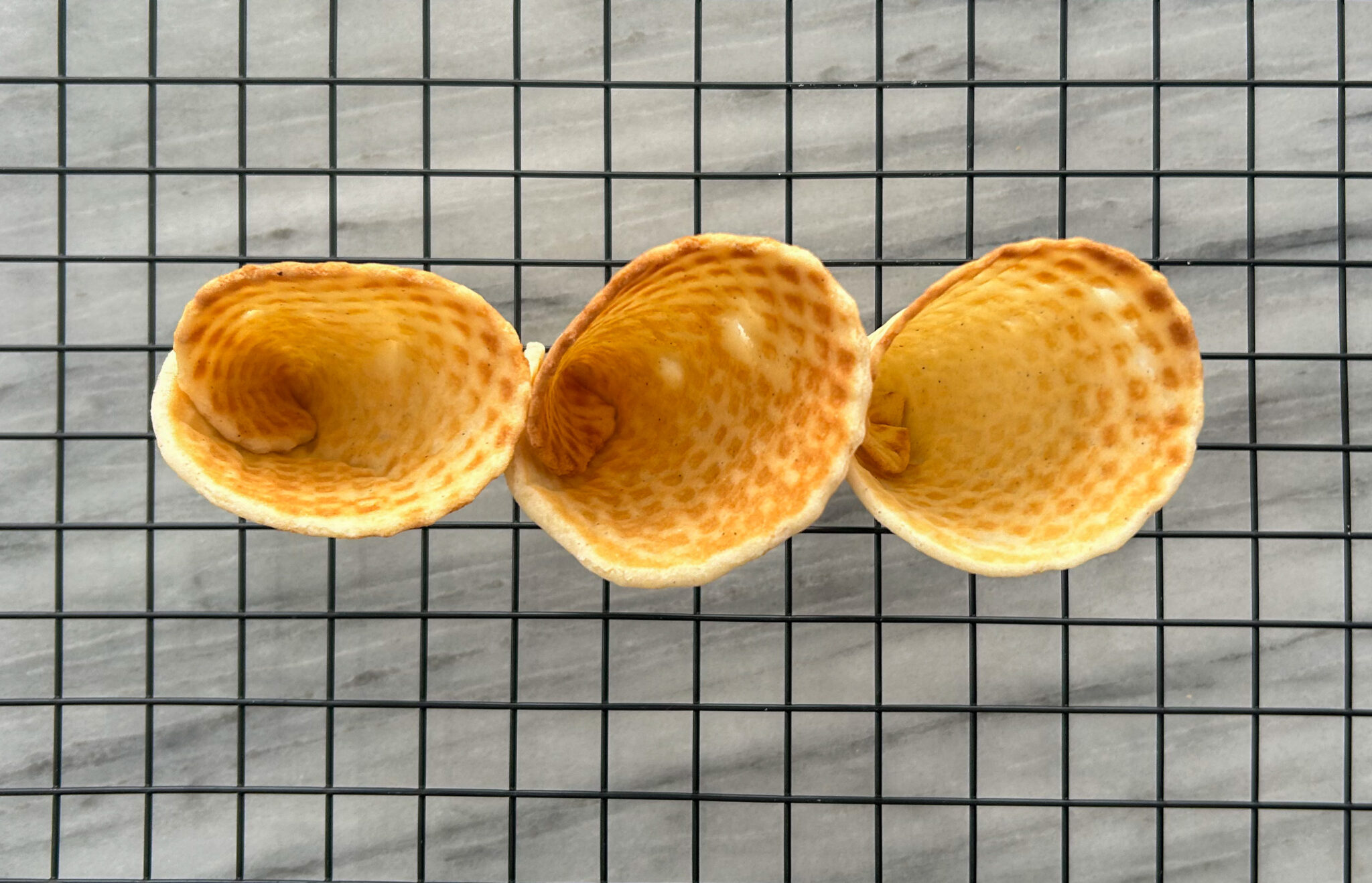 Gluten Free Waffle Cones Gluten Free Waffle Cones in a row