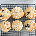 Gluten Free Buttermilk Blueberry Muffins