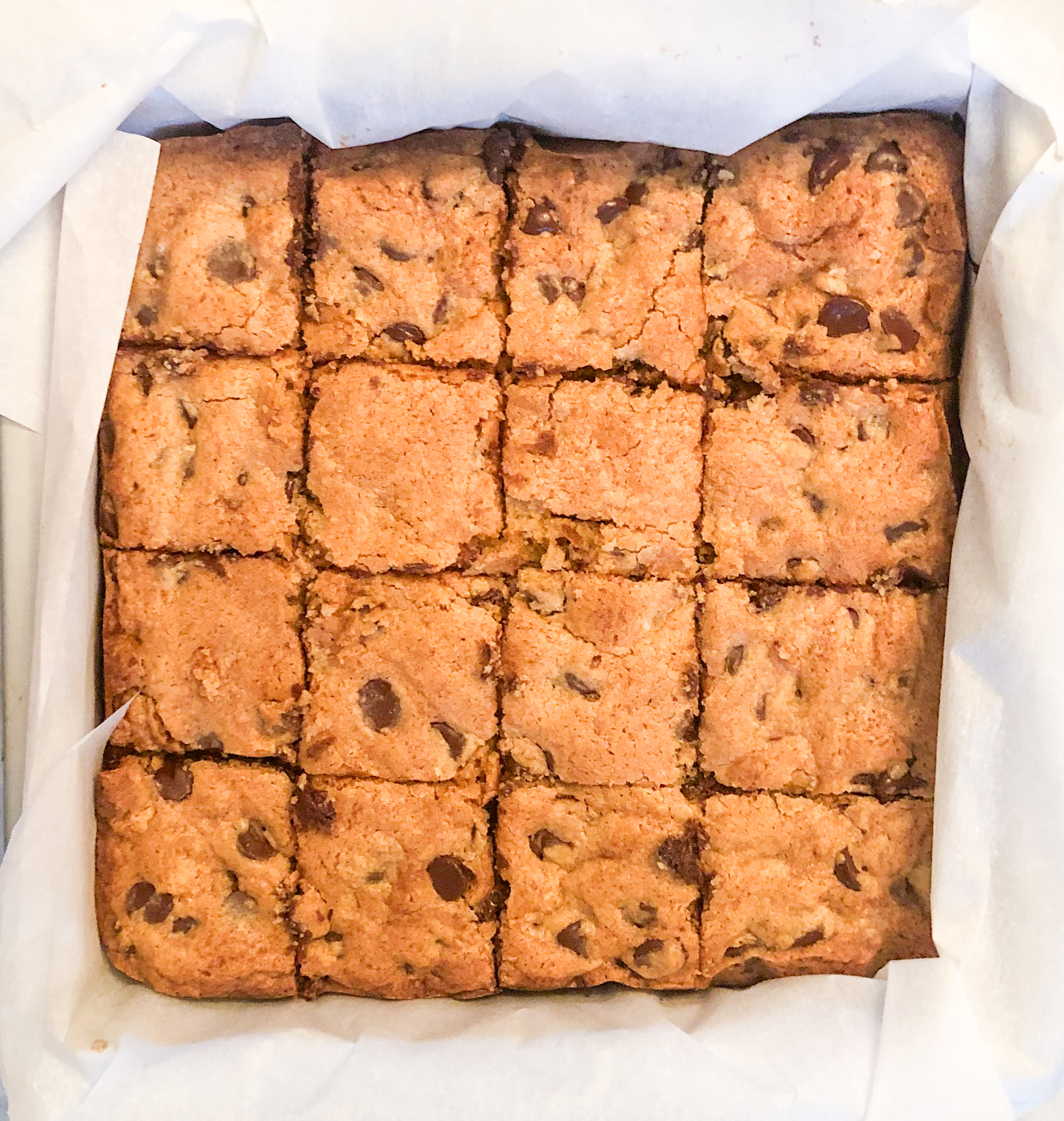 Gluten Free Cookie Bars - Laura Bakes Gluten Free Recipe