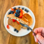 Gluten free cinnamon pancakes