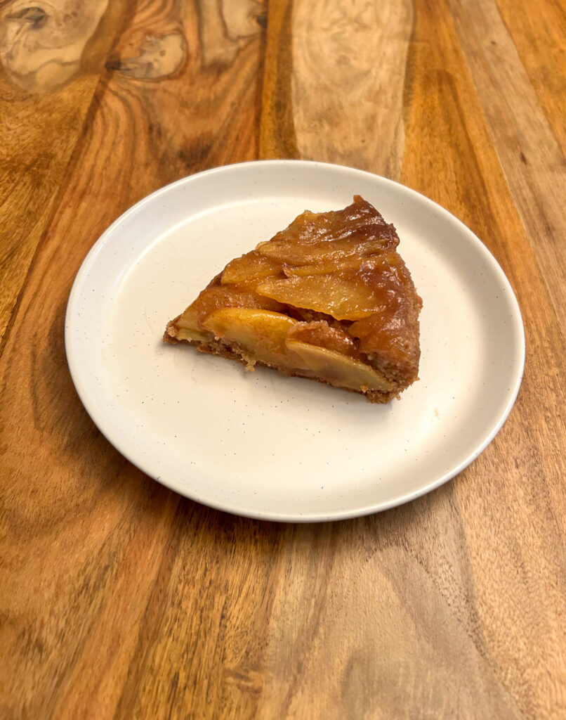 Gluten free apple upside down cake