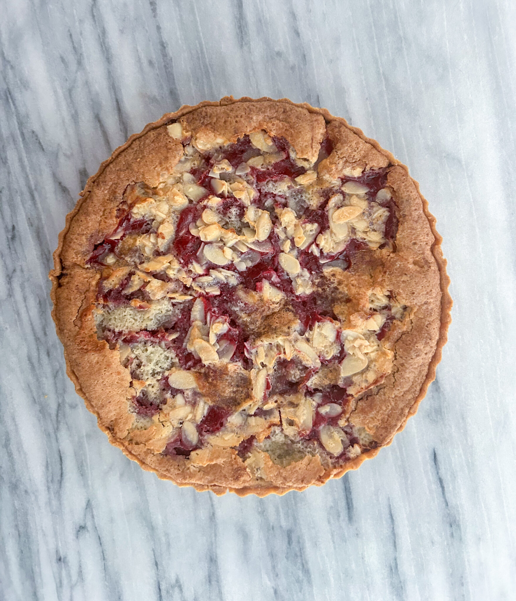Gluten Free Raspberry Frangipane Tart