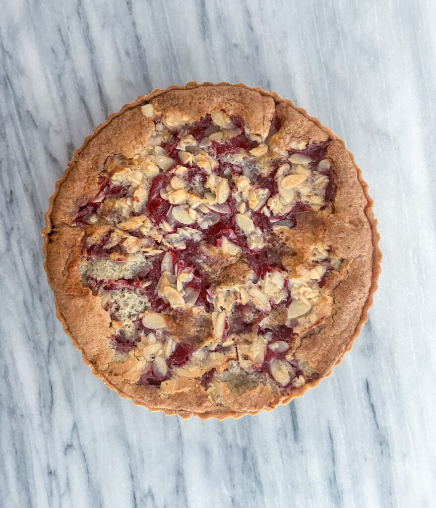 Gluten Free Raspberry Frangipane Tart