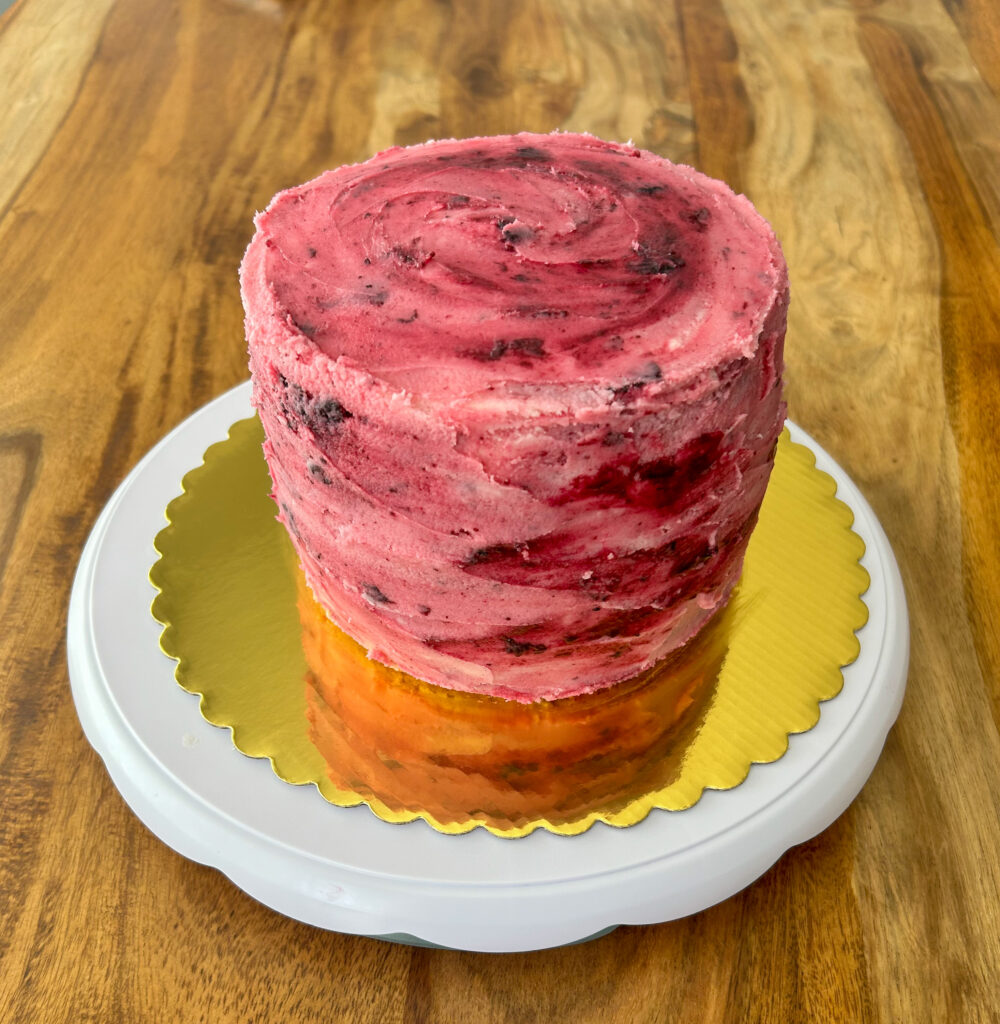 Gluten free Blueberry Lemon Cake