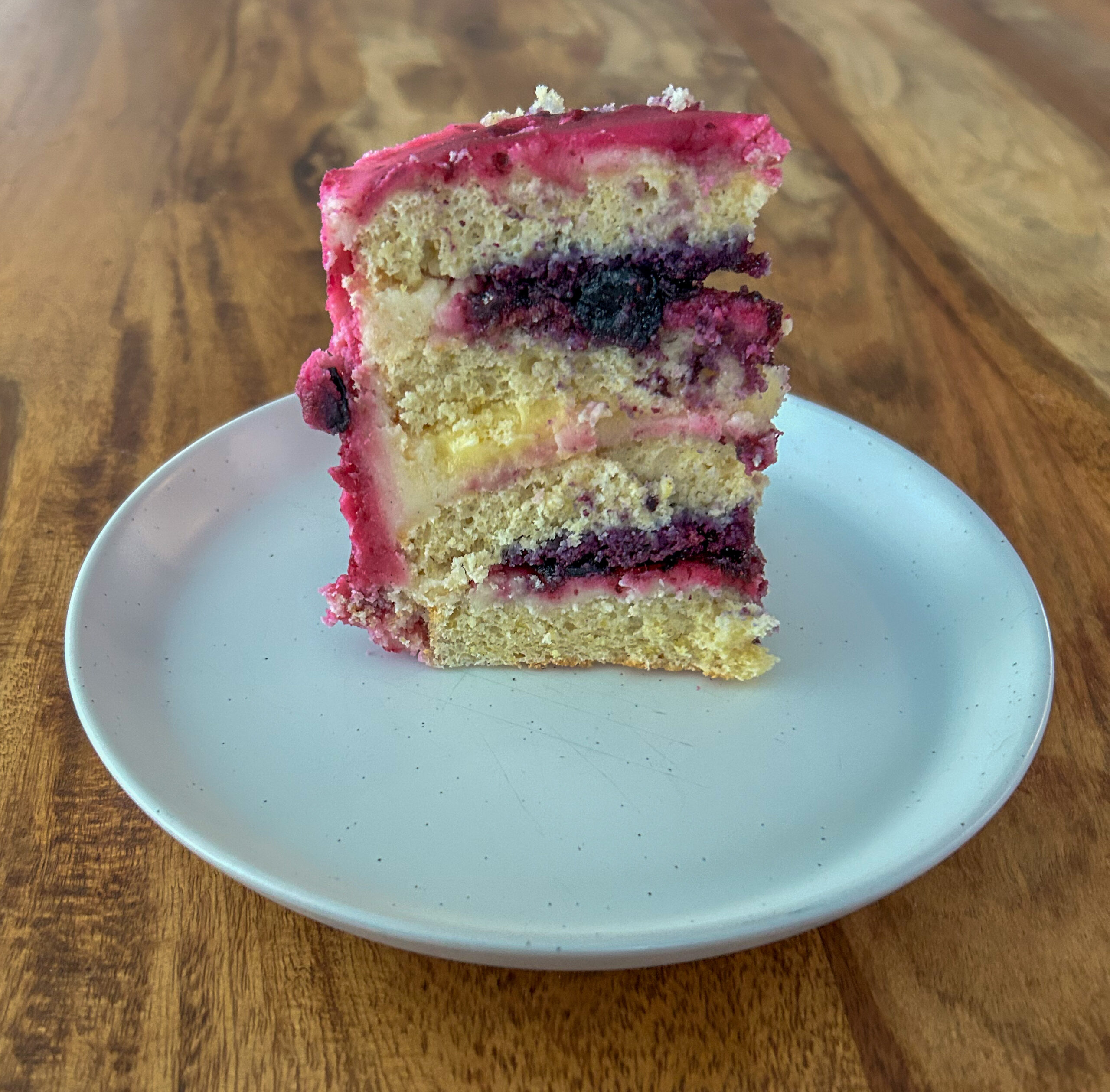 Gluten free Blueberry Lemon Cake