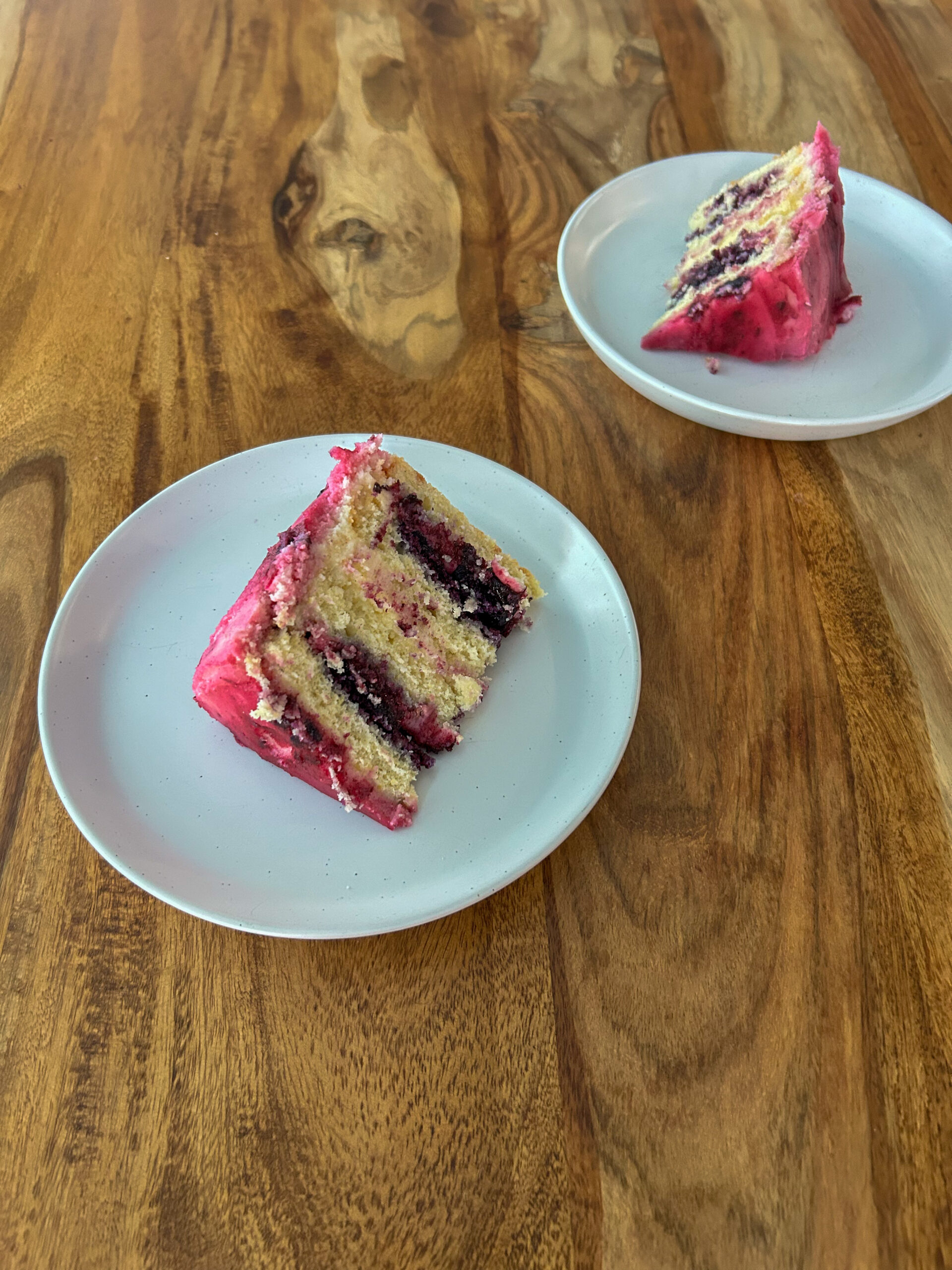 Gluten free Blueberry Lemon Cake