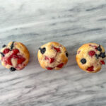 Gluten free triple berry muffins