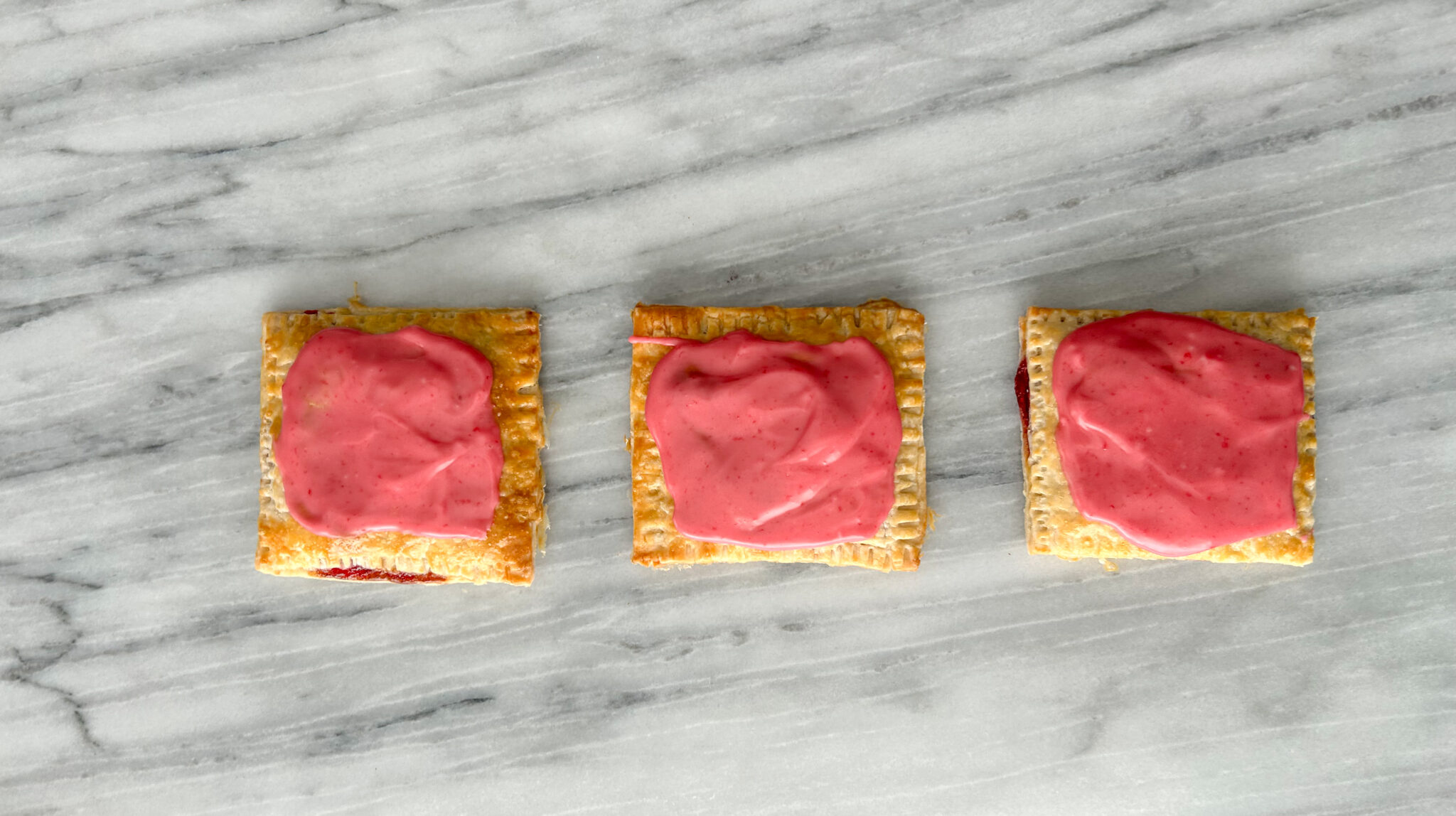Gluten Free Pop Tarts Filled with Raspberry