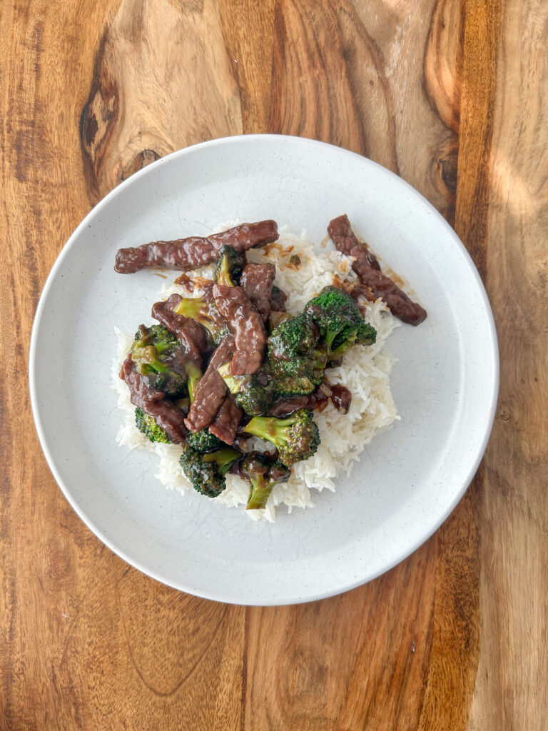 Beef and broccoli