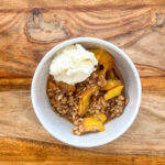 Gluten Free Peach Crisp