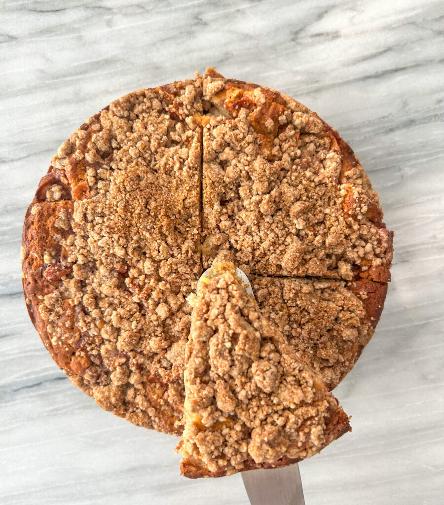 Gluten Free Apple Cinnamon Coffee Cake