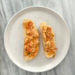 Roasted Tomato Butter on Gluten Free Bread