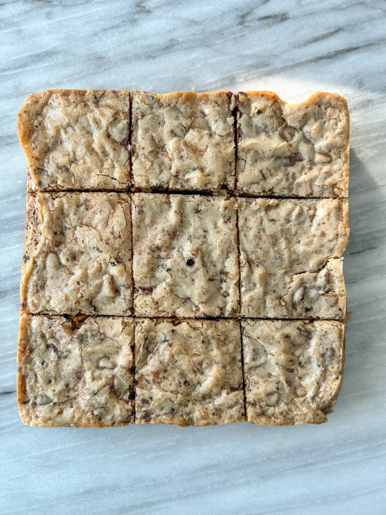 Gluten Free Toffee Chocolate Blondies Gluten Free Toffee Chocolate Blondies