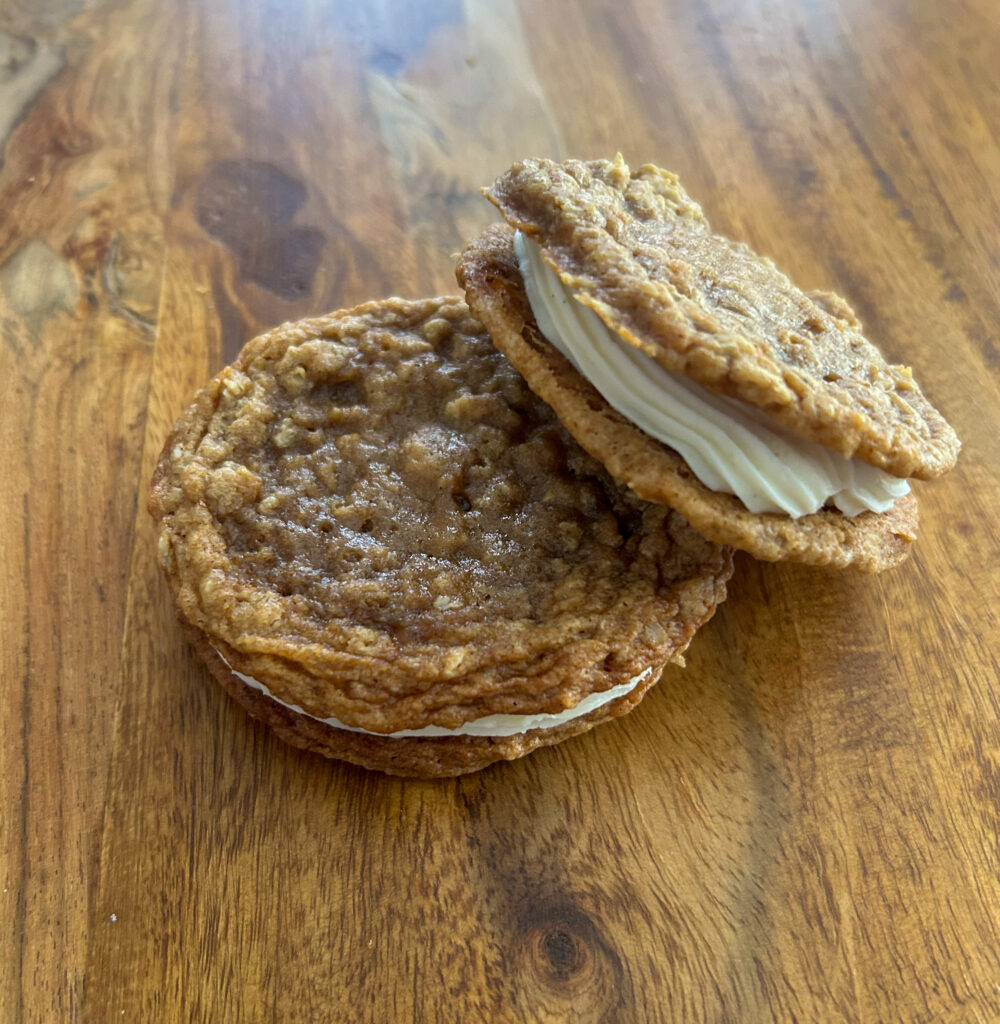 Gluten Free Oatmeal Cream Cookies
