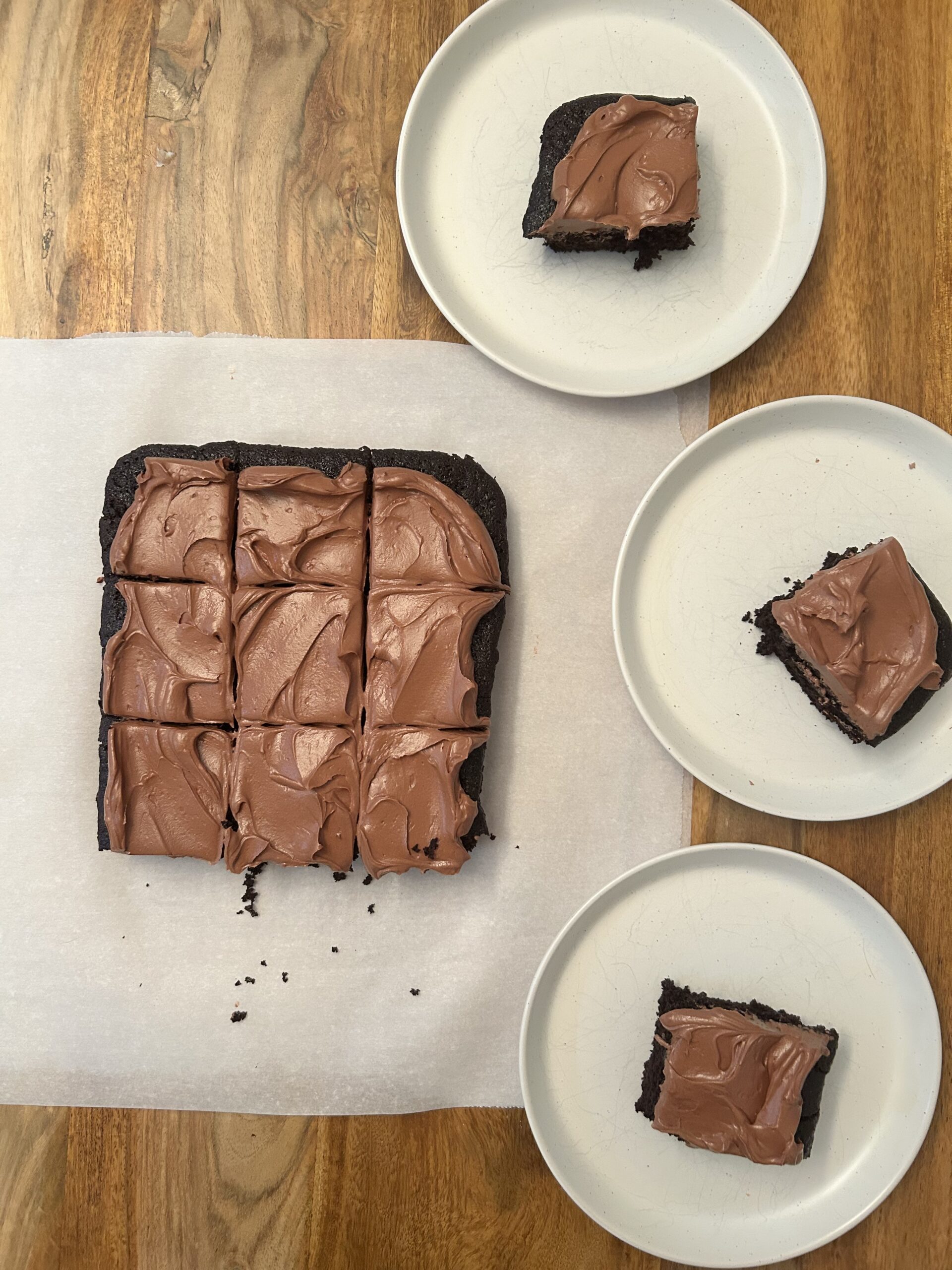 Gluten Free Chocolate Sheet Cake