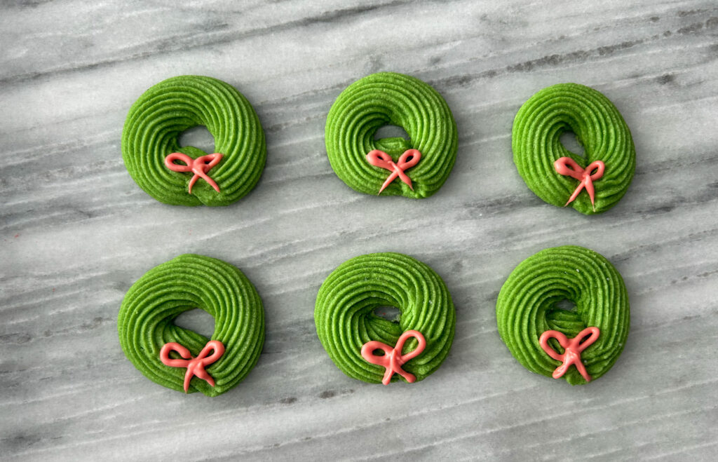 Gluten Free Piped Sugar Cookies (also known as Butter Cookies)