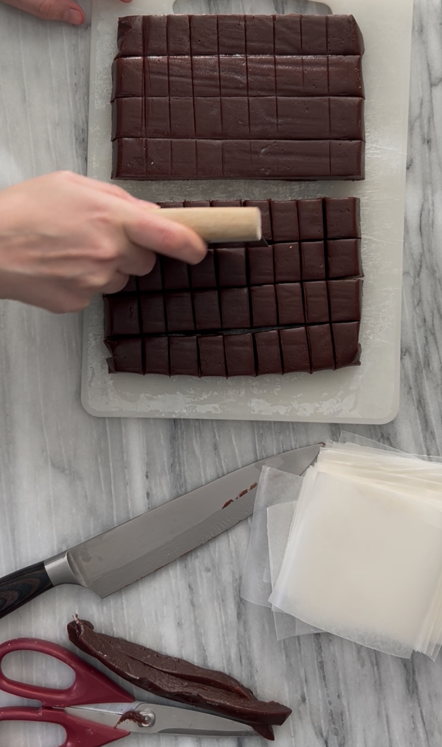 Chocolate Chewy Caramels