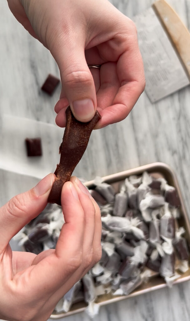 Chocolate Chewy Caramels